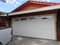 4 Panel Garage Door with Windows
