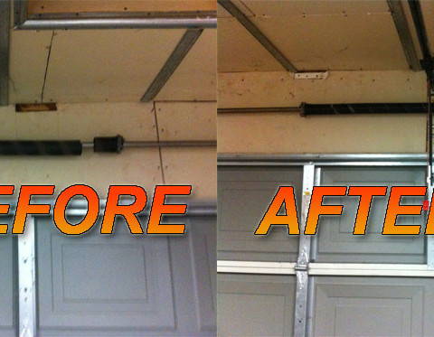Upgrade from 1 to 2 springs required on 16x7 Windsor garage door
